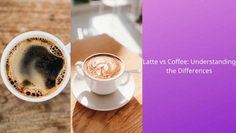 Ultimate Guide to Latte vs Coffee: Understanding the Differences